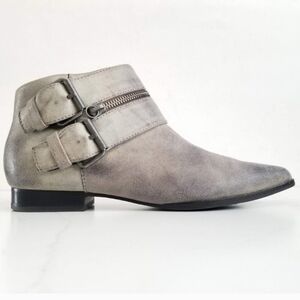 Coconuts By Matisse Women Uptown Ankle Booties Pointed Toe Moto Shoes sz 7M